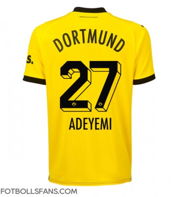 Borussia Dortmund Karim Adeyemi #27 Replika Hemmatröja 2023-24 Kortärmad